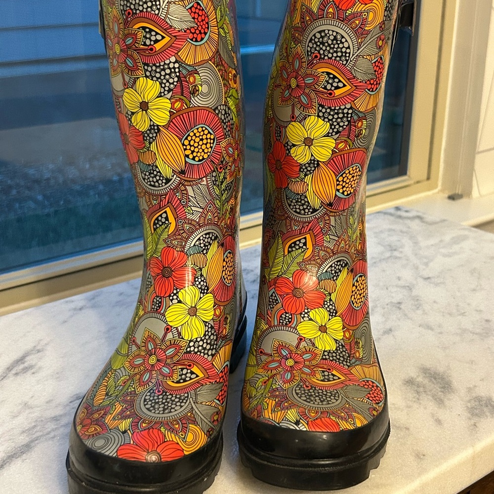 Women’s Western Chief Women’s Illustrative Style Rain Boot, Size 10